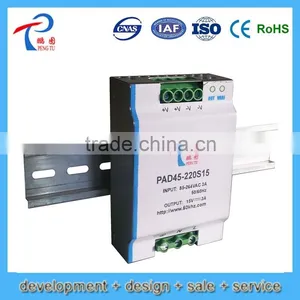 PAD45 Series 15-45W Din Rail Power Supply AC/DC Din Rail Power Supply thumbnail-1
