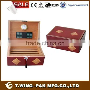 Hand Made Cigar Case Spanish Cedar Cigar Humidor thumbnail-1