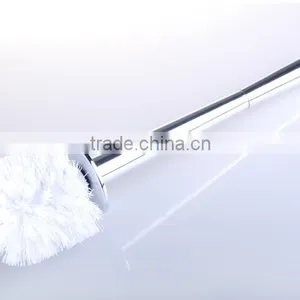 White Clean Brush Decorated Plastic Toilet Brush thumbnail-3