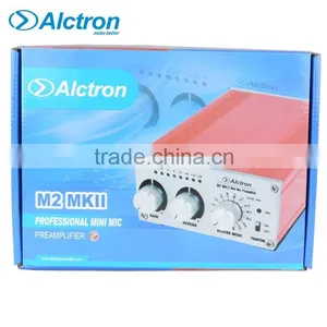 Alctron M2 MKII Professional Mini Microphone Preamplifier, Mic Preamp With 48V Phantom Power, Mixer Function Mic Preamplifier thumbnail-2