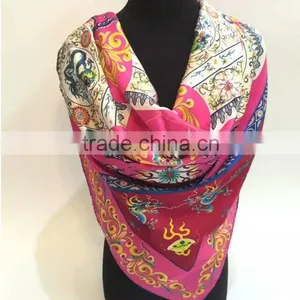 100% Silk Scarf, 12mm, Satin thumbnail-4