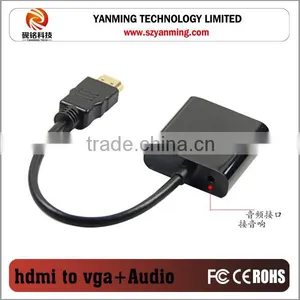 Hdmi to Vga Adapter Cable With Audio Cable for Mac thumbnail-3