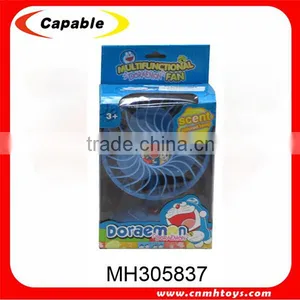 Mini Plastic Hand Fans Battery Power Toy Fan thumbnail-2