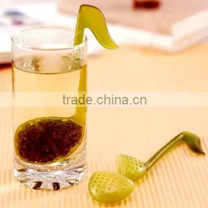 Top Sales Food Grade Silicone Tea Strainer,christmas Gift for Family thumbnail-1