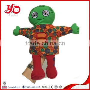 Unstuffed Plush Animals Hand Puppets, Plush Elephant Puppet Toy thumbnail-5