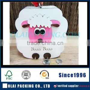 2015 Charming Wooden Coin Storage Box Wholesale thumbnail-1