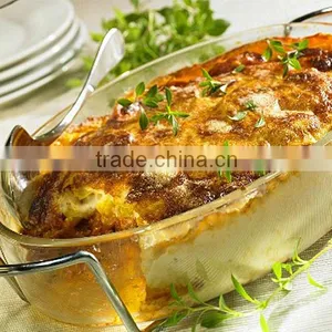 Heat Resistant Glass Microwave Baking Pan thumbnail-1