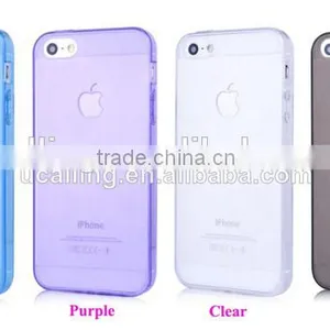 Colorful Clear TPU Case for IPhone 4/4s/5/5s &Samsung S3 S4 S5 thumbnail-3