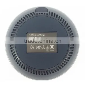 Aireego OEM/ODM QI Standard Super-fast Wireless Charging Pad With LED Indicator QI Wirelss Charger thumbnail-3