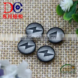 9MM Lightning Logo Metal Jeans Rivet for Leather Jacket Men thumbnail-5