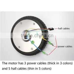 China Htomt Electrical Motor Brushless ac Motor 36V Bicycle Electric Wheel Motor thumbnail-1