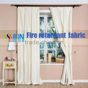 High-Grade American Style Curtains Washable Fabric/Curtain Living Room Blinds thumbnail-1