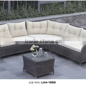 China Foshan PE Rattan Outdoor Patio Furniture Sectional Sofa thumbnail-1