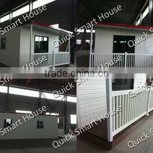 NEW: Luxury Prefab House With UPVC Wall Cladding and WPC Veranda Quality Choice thumbnail-1