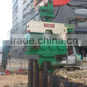 YIMER EMV645 Construction Machinery Pile Driver Excavator Hydraulic Vibro Hammer thumbnail-3