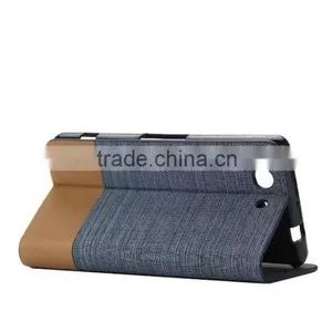 Fabric Wallet Leather Case for Sony Xperia Z3 Mini thumbnail-2
