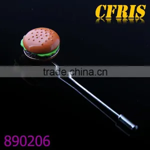 Custom Delicious Hamburger Lapel Pin thumbnail-1