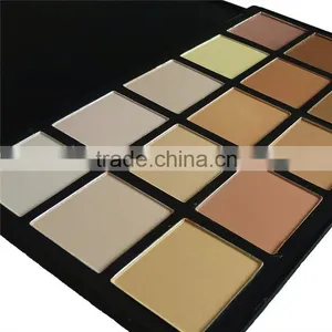 Natural Looking Long Lasting Smooth Oil Control 15 Color Pressed Powder Compact Wholesale thumbnail-5