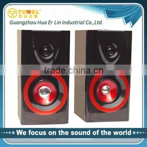 Home Theater/2.0 Active Speaker/Sound System With Bluetooth/SD/FM/Remote Control FM Radio USB SD Card Reader Speaker thumbnail-5
