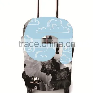 Luckiplus Fine Designed Luggage Cover Spandex Elastic Trolley Case Cover thumbnail-1