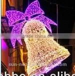 Festive Lights Led 3D Motif Light Red Bell Christmas Light Motif thumbnail-5