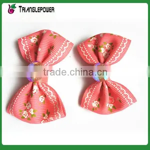 New Design Cute Cotton Fabric Flower Children Hair Clip Set NCA160307 thumbnail-3