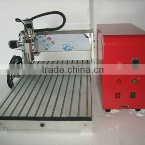 6090 Small Desktop Ball Screw Drive Mini Cnc Router for Wood Metal Plastic thumbnail-1