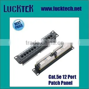 19'' 1U Cat.5e 12 Port Network Patch Panel thumbnail-1