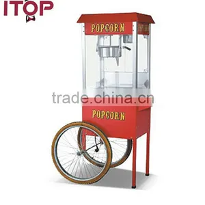 Commercial Automatic Caramel Making Popcorn Machine Price With Wheels thumbnail-2