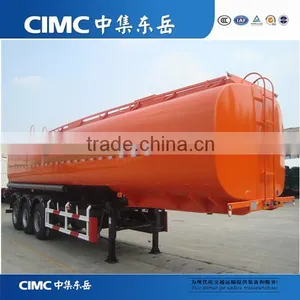 CIMC Tri-axle Milk/water Transport Tanker Trailer for Sale thumbnail-3