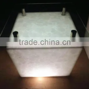 Backlit Acrylic Night Club Bar Counter Design thumbnail-2