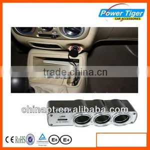 3 in 1 Universal Car Cigarette Lighter With ONE USB thumbnail-1