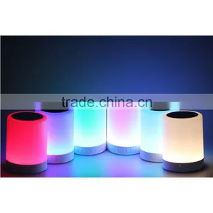 Motion Sensor LED Night Light With Bluetooth Speaker Promotional Gifts Bedtime Story Speaker Bedside Lamp thumbnail-4