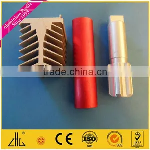 Wow!!! Red ,orange Anodized Aluminium Profile Cnc , Anodise Aluminium Tube Hole Punch OEM , Anodizing Color Extrusion Aluminium thumbnail-6