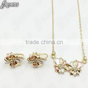 Juyuan Fashion 18K Gold Three Color Crystal,rhinestone Baby Set thumbnail-2