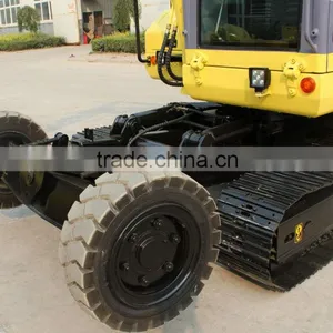 8ton Wheel-crawler Excavator X8 With Excavator Spare Parts thumbnail-3