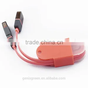 2015 Best Android and IOS Phone Flat Cord Wire Accessories Charger and Data Cable Hot Selling Flat Usb Cable thumbnail-1