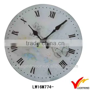 White Antique my Home Beautiful Wall Clock thumbnail-1