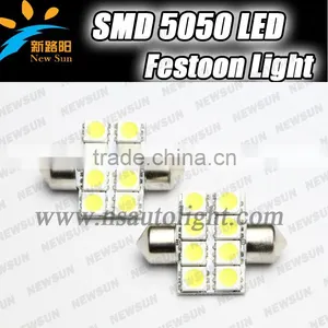 Road Safety C5w Festoon Bulb 27mm 31mm 36mm 39mm 42mm Smd 5050 Led Car Festoon Bulbs Shock Resistance thumbnail-1