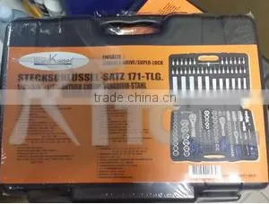 Socket Wrench Set, 1/2", 3/8", 1/4", 171pcs thumbnail-4