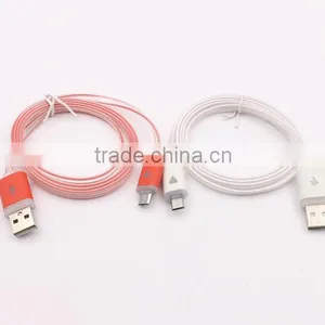 New 2016 Led Charging Data Cable Flashing Cable for Usb Cable thumbnail-2