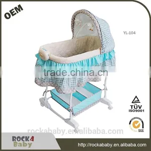 Infant Soothe and Sleep Bassinet With Motion thumbnail-1