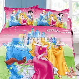 100%cotton Bedding Set,cartoon Duvet Cover,snow White thumbnail-1