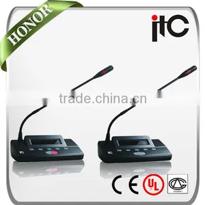 TH-0501 Professional IR Infrared Chairman Discussion Wireless Mircophone For Conference System thumbnail-1