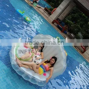 Popular Giant Inflatable Pool Float Shell With Beachball/inflatable Pool Mattress thumbnail-3