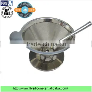 Built Construction Ultra Fine Mesh Pour Over Coffee Dripper thumbnail-6