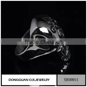 European American Trend Skull Ring/Custom Stainless Stee Ring For Men thumbnail-6