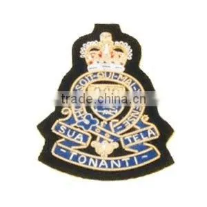 Hand Embroidered Badges , Emblems ,Crest , Insignias , Patches thumbnail-1