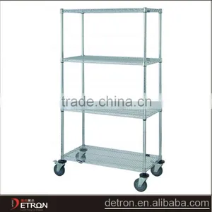 Easy Assemble DIY Metal Wire Shelf Rack thumbnail-3