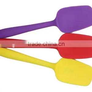 SGS Approved Silicone Cooking Scoop, Kitchen Frying Scoop Spoon thumbnail-1